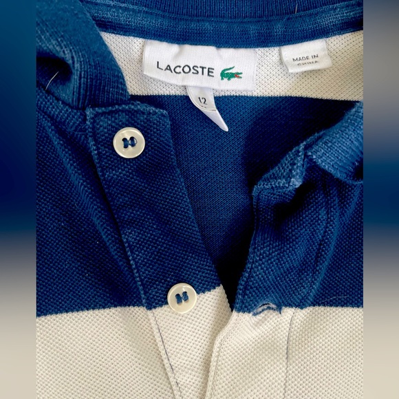 lacoste polo 12y - Picture 2 of 3